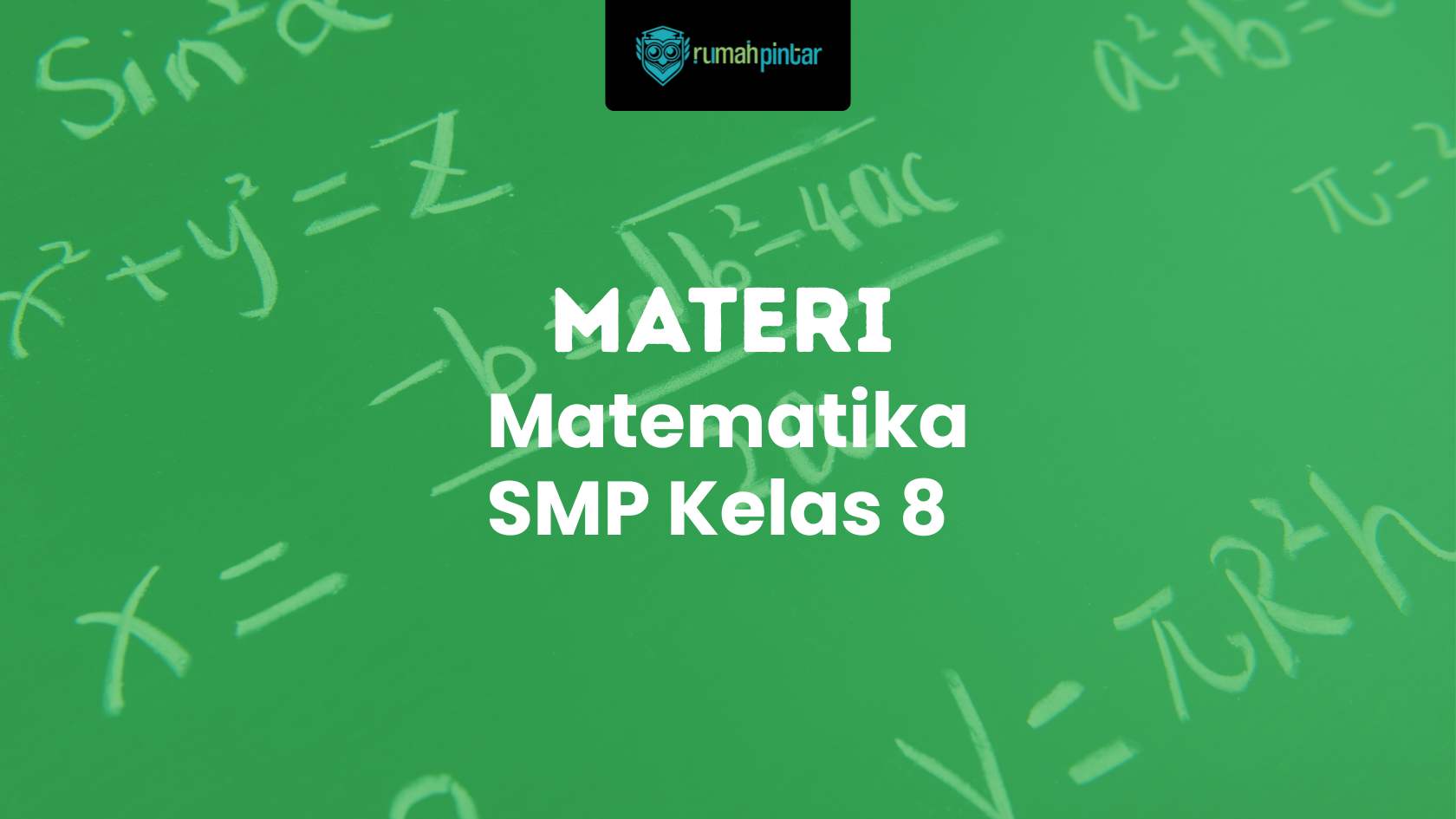 Matematika SMP Kelas 8
