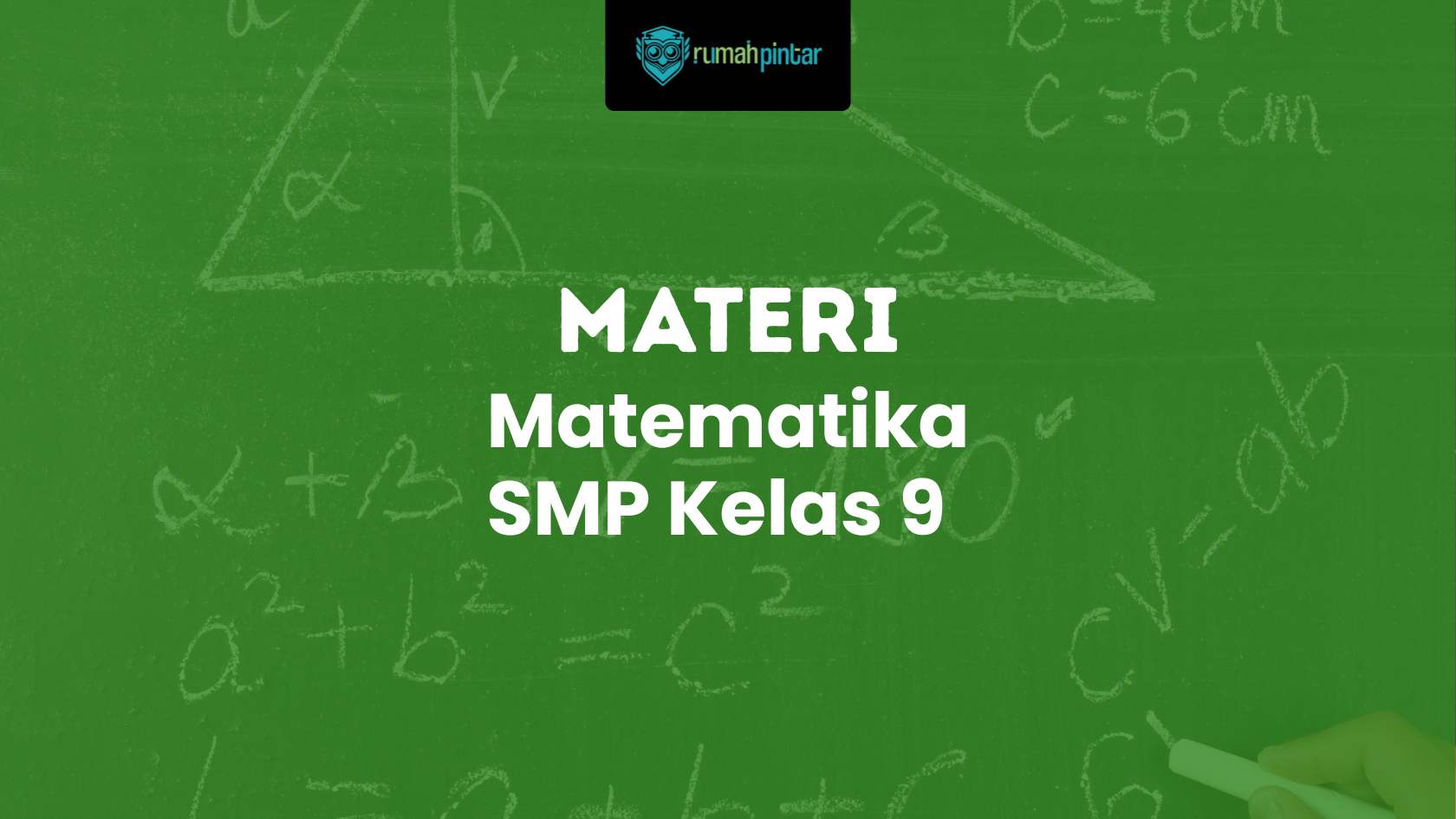 Matematika SMP Kelas 9