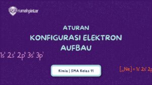 Aturan konfigurasi elektron Aufbau