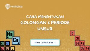 Cara menentukan golongan dan periode unsur