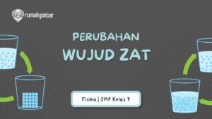 perubahan wujud zat dan contohnya
