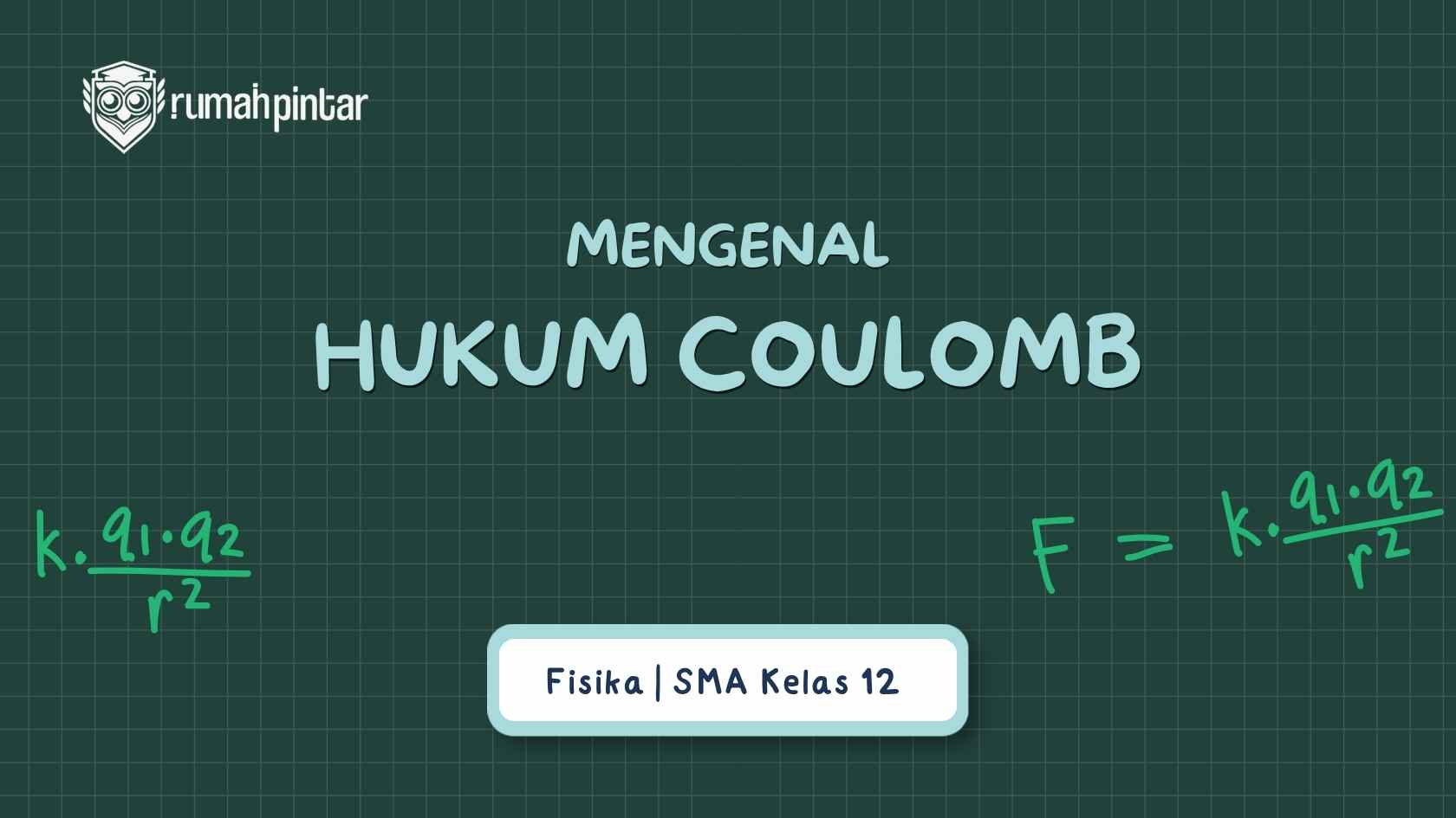 Rumus Hukum Coulomb