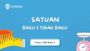 satuan baku dan tidak baku