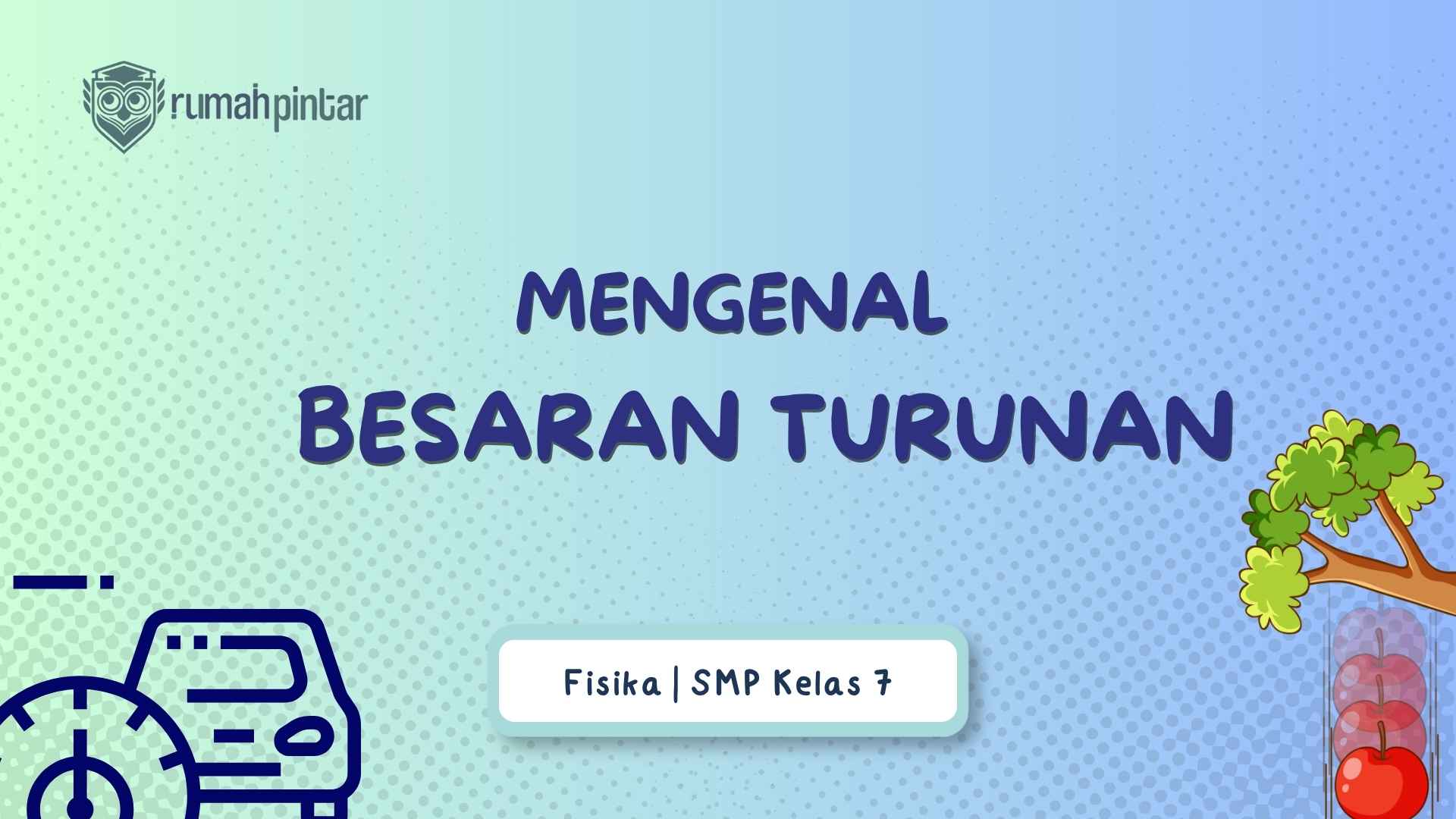 besaran turunan dan satuannya