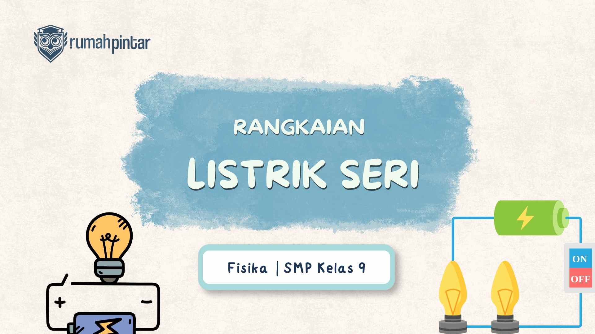 rangkaian listrik seri
