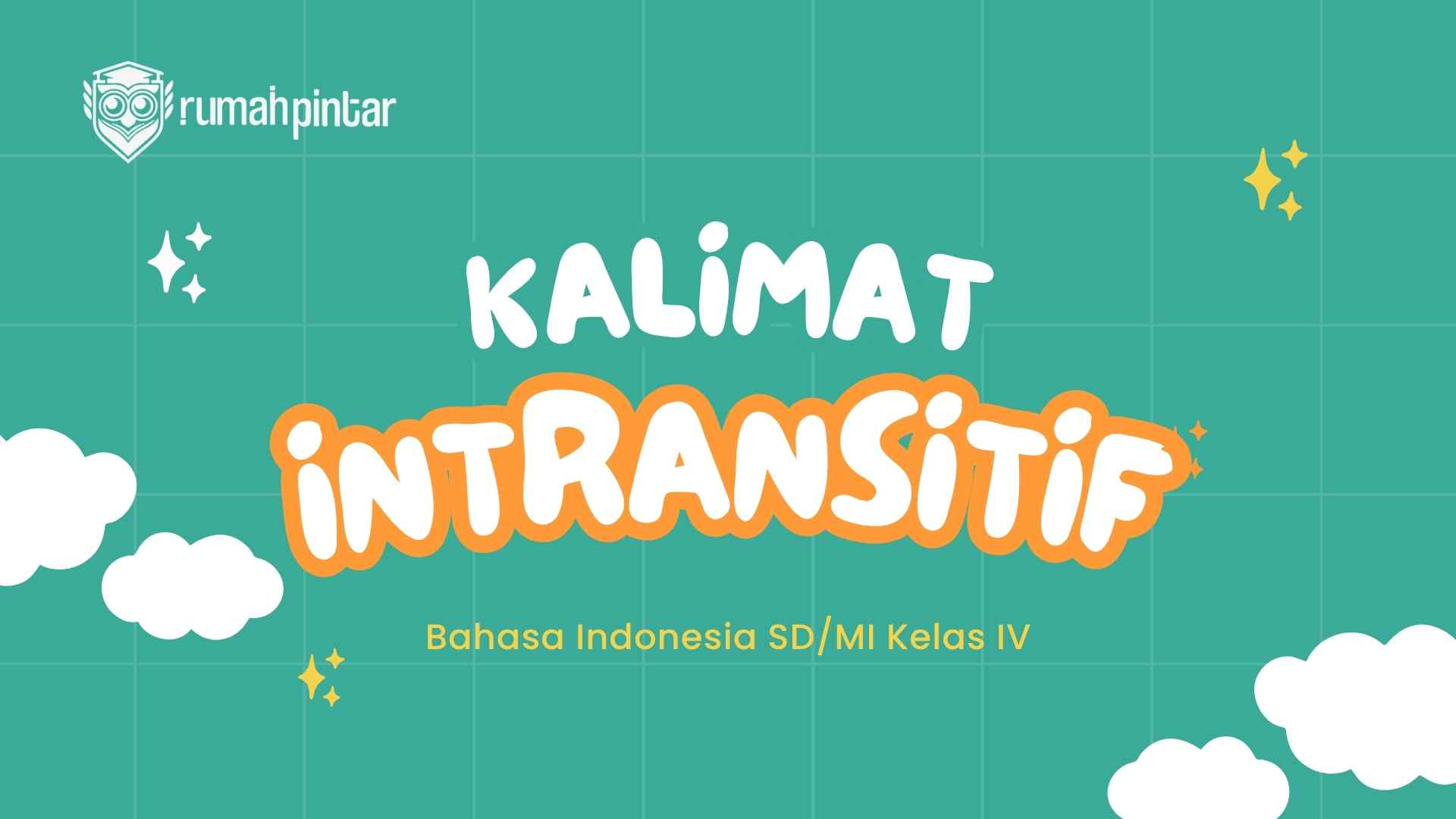 Apa itu kalimat intransitif